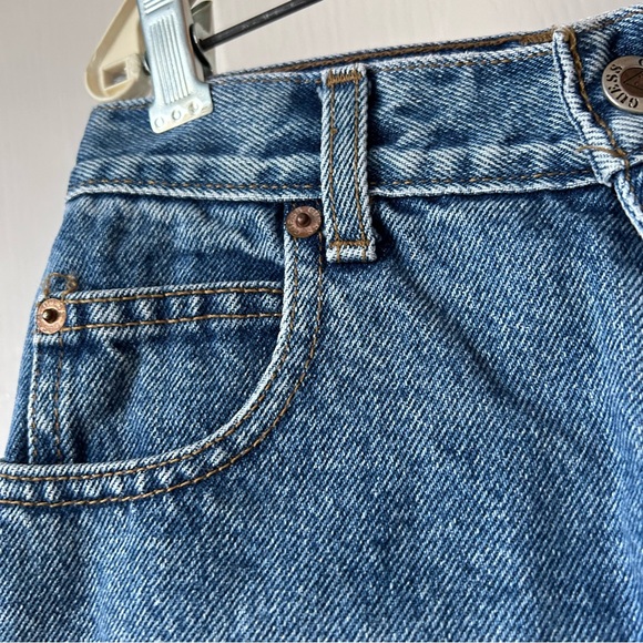 Guess cut off denim short girl high waist size 12 - Picture 3 of 7